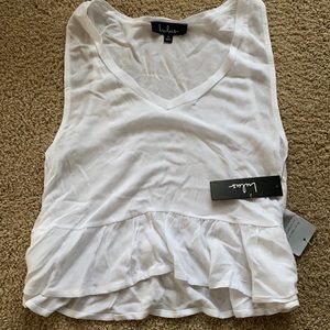 White Lulus Tank